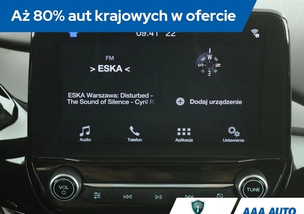 Ford Fiesta cena 46000 przebieg: 45728, rok produkcji 2017 z Sierpc małe 211